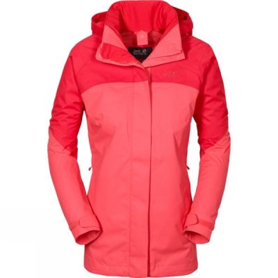 Chaquetas Jack Wolfskin Shelter Mujer Coral - Chile TDH915074